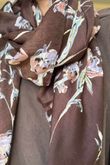 Laundry B Cooper Garden Scarf Chocolate